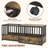 Dog Crate, Black-1455085606