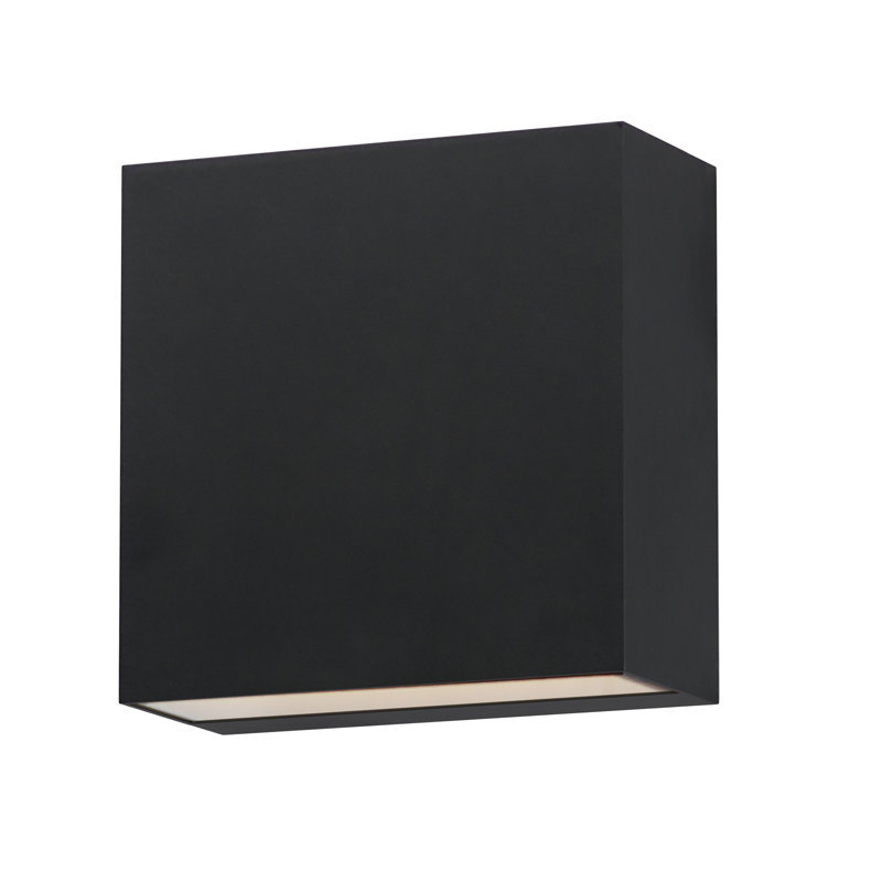 Chancy Aluminum LED Wall Light, Black
