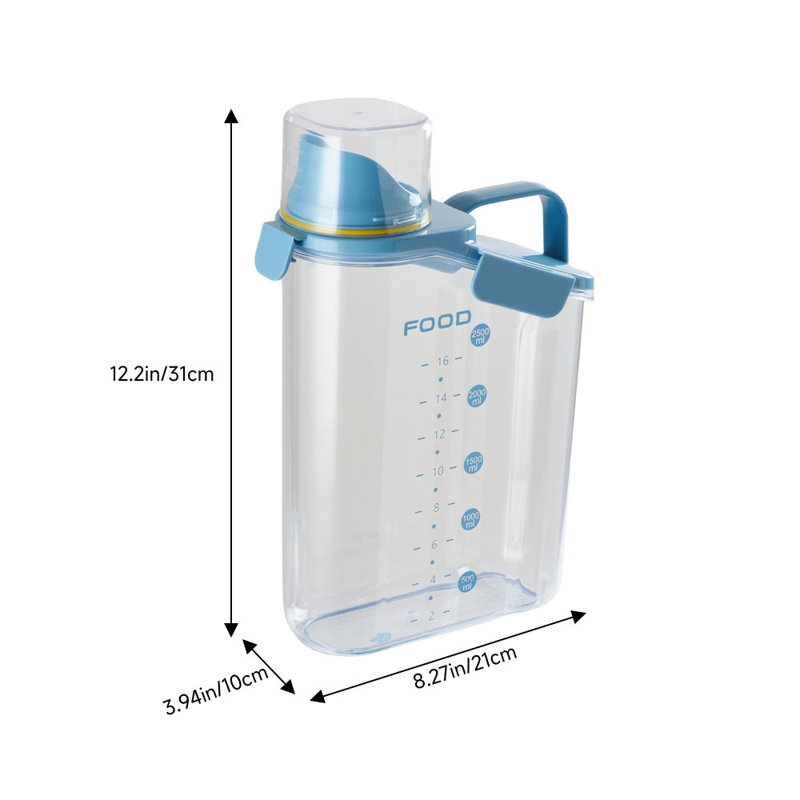 Siwar 2800ml Food Storage Container, Blue