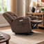 Fauteuil inclinable brun simple Power Lift