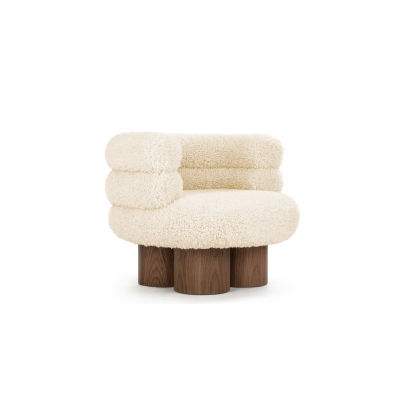 Lana Durable Accent Chair, Beige