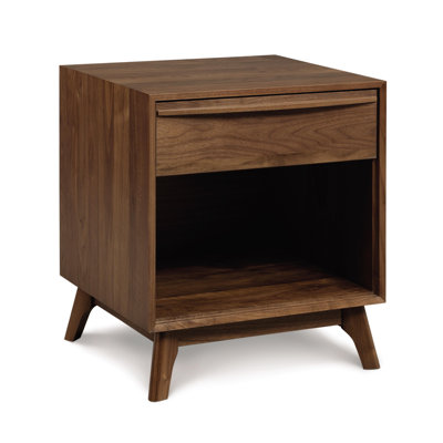 Catalina 1 - Drawer Solid Wood Nightstand