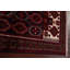 Tapis de zone en laine 3 pi 5 po x 6 pi 3 po one-of-kind à la main-noué la new age balouch Alsen