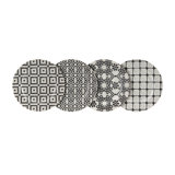 Calçada Portuguesa 4 Piece Dessert Plate Set