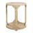 Keyston Round End Table With Shelf-615781723