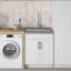 Armoire de buanderie avec robinet et évier en acier inoxydable