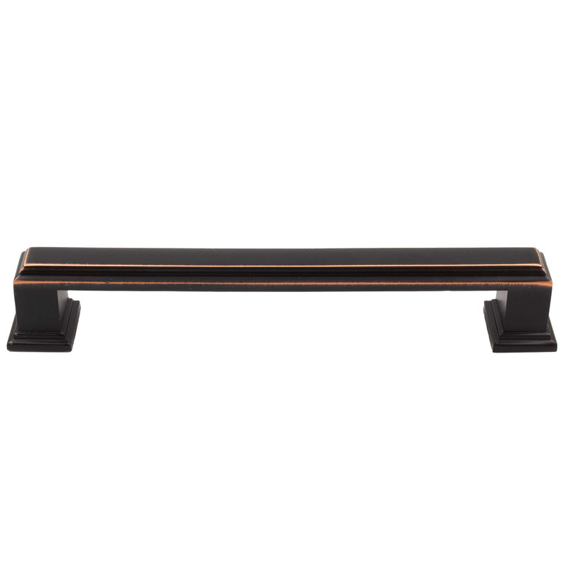 Poignée barre 5,05 po Metropolis, Bronze vintage