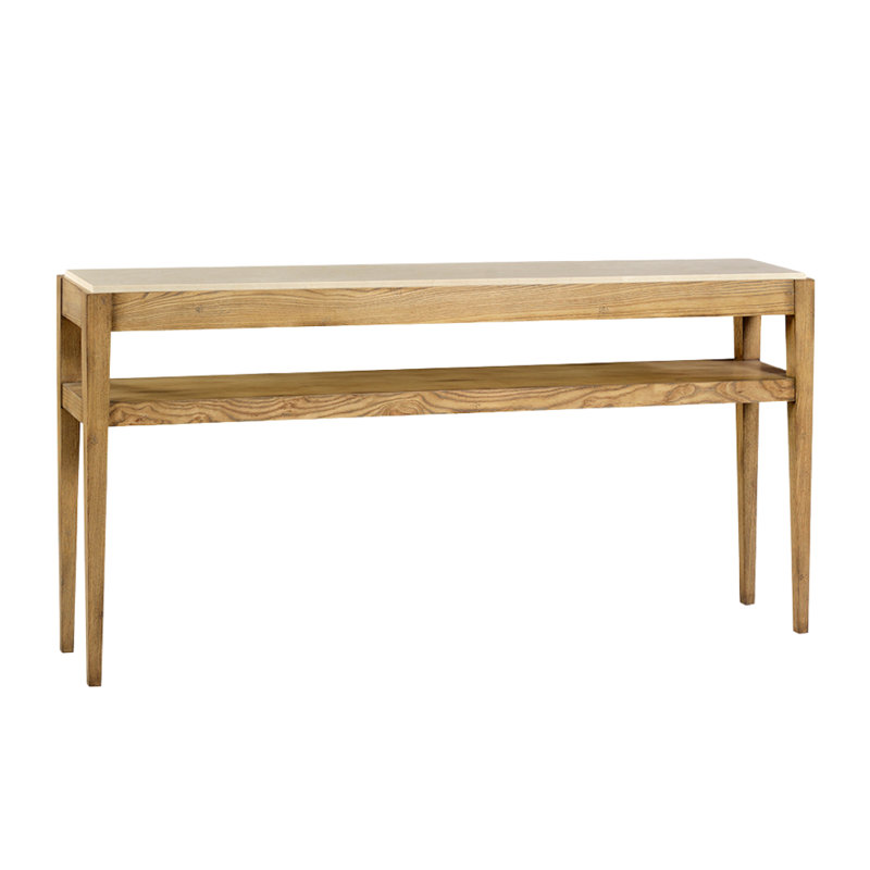 64'' W Marble Console Table