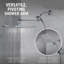 Acrylonitrile Butadiene Styrene Wall Mounted Outdoor Shower and Footwash Spout