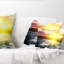 Coussin décoratif jaune vif Sunrise over Lake - Sea & Shore