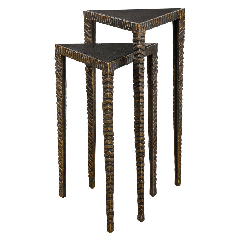 Aubrielle Stone Top Nesting Tables