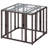 Anthoins Glass Top End Table-115071950