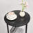 Set Of 2 2-Tier Modern Small Round Side Table With Storage Shelf For Small Space-140334666