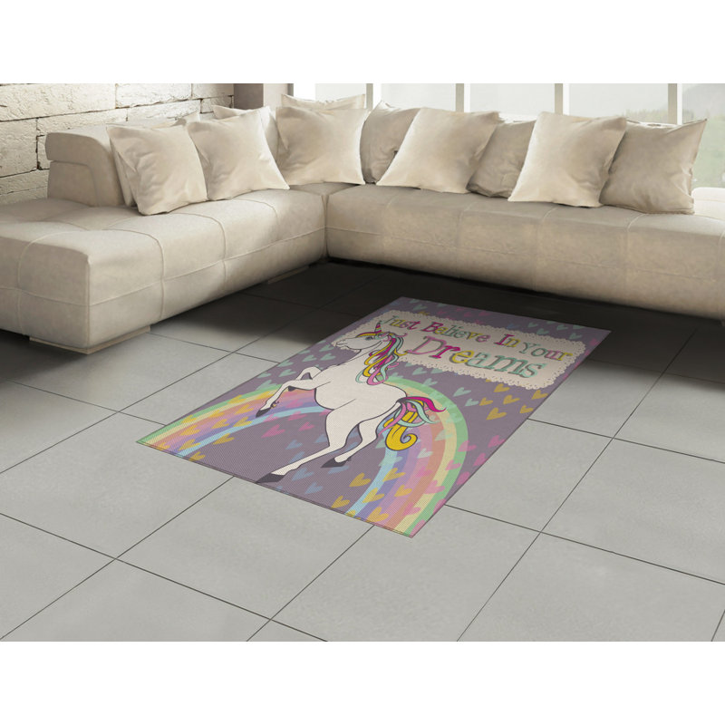 Tosha Animal Print Hand Woven Area Rug, Rectangle 120 x 180cm