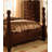 Kozo Solid Wood Four Poster Bed-526191507