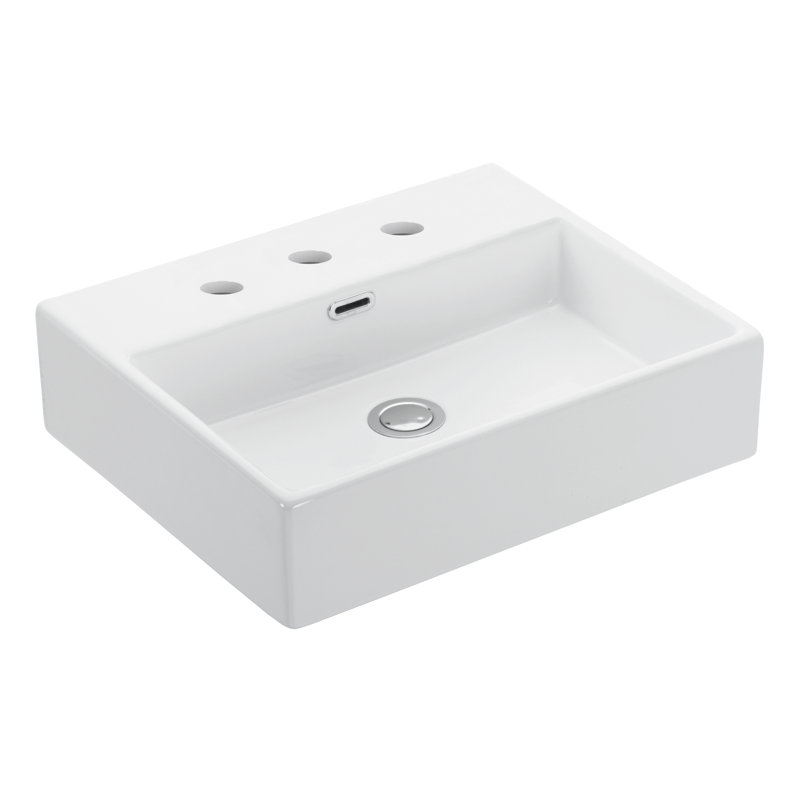 Quattro 19.5'' L Bathroom Sink