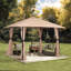 Asheka 3m x 3m Metal Party Tent-977281322