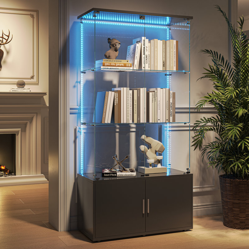 Display Cabinet, White