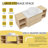 Wall-mounted vanity and storage shelf combination