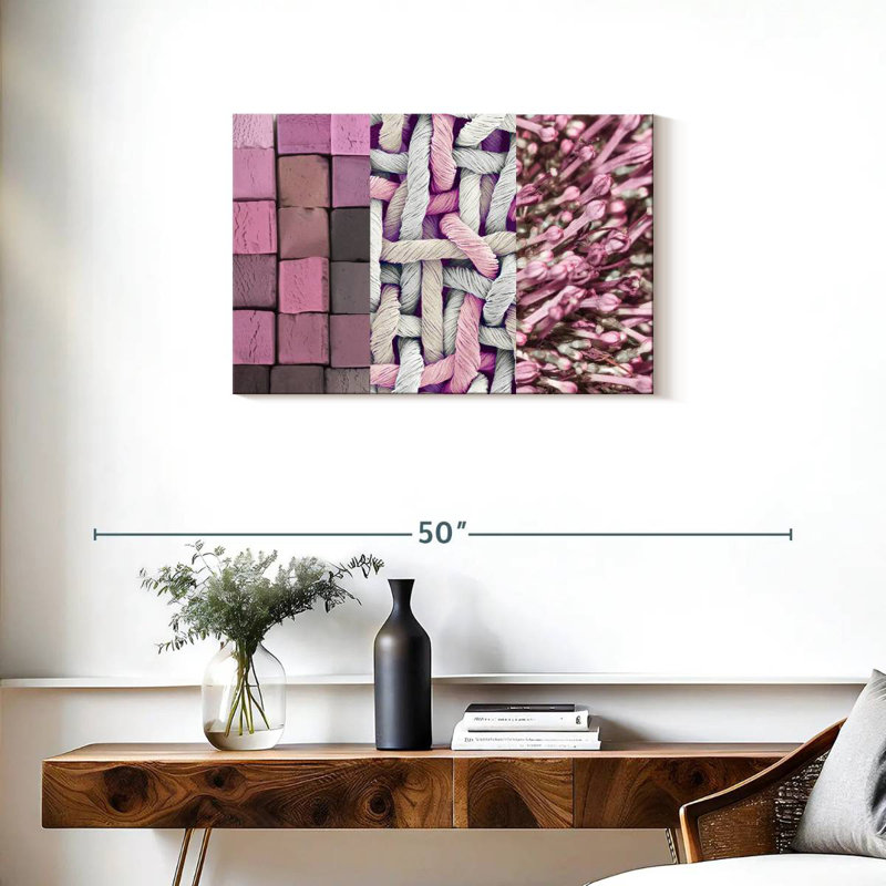 Kerner Pink Things, 20" H x 30" W