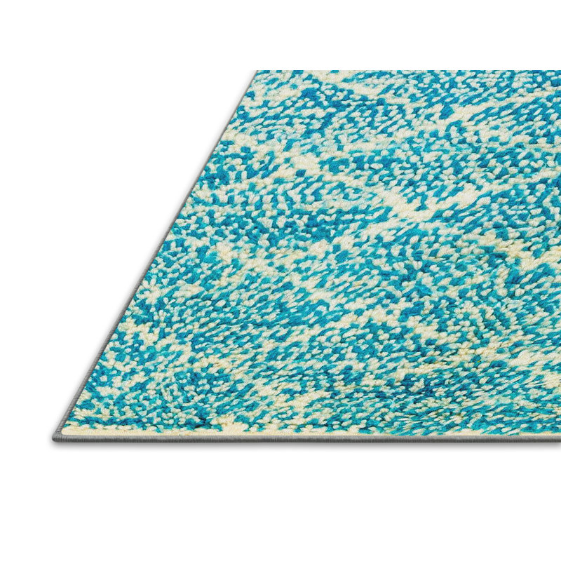 Tapis abstrait moderne 2944, Rectangle de 2 pi x 3 pi