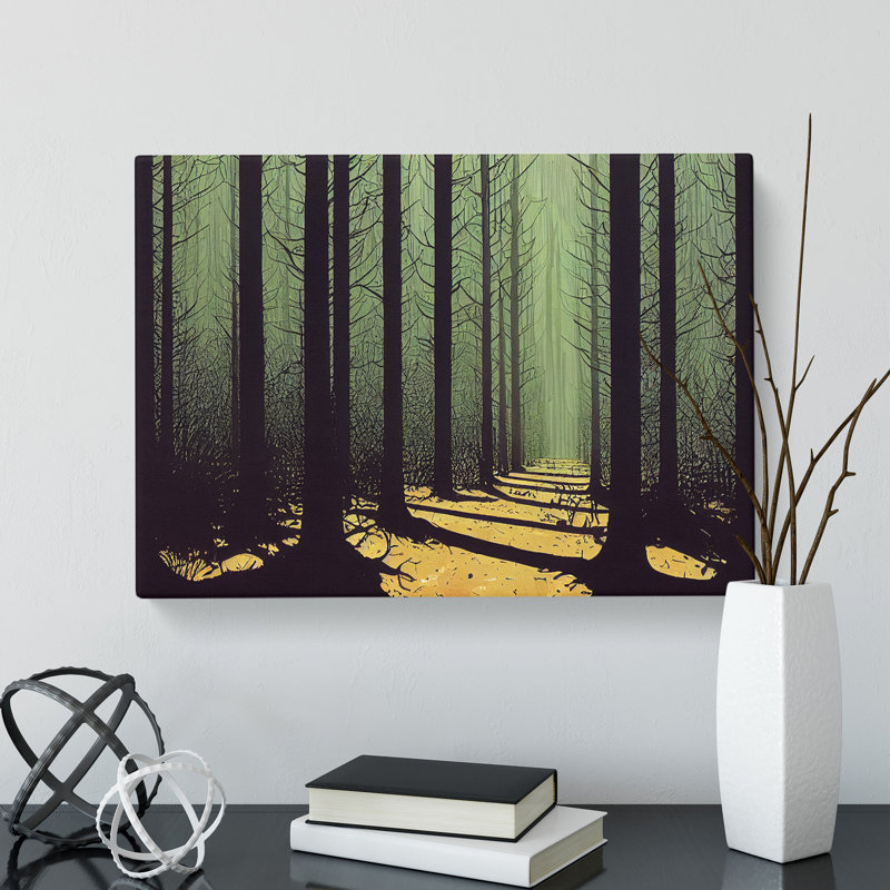 An Imaginative Forest - Wrapped Canvas Print, 50cm H x 76cm W x 3cm D