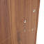 Armoire décorative Quiana, armoire à chaussures en rotin moderne, armoire de rangement avec portes et tablettes-281654487