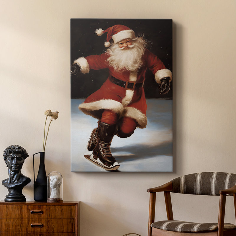 Art des Fêtes de Noël - série 2-CLXI - galerie sur mesure, H 12 po x l 8 po