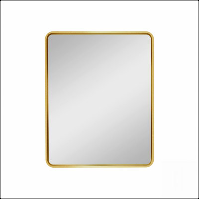 20*28 Inch Metal Framed Wall Mount or Recessed Bathroom Medicine Cabinet with Mirror, Durable and Stylish Storage Solution