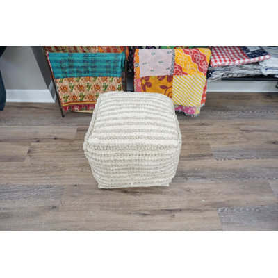 Eubank Upholstered Pouf