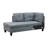 Upholstered L-Shaped Sectional Left Hand Facing-81189055-81189056