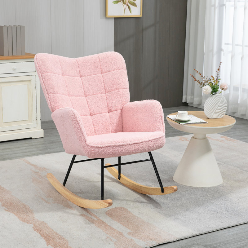 Nikia Rocking Chair, Pink