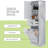 Modern Tall Storage Cabinet – Tilt-out Compartment, Adjustable Shelves-1956796204