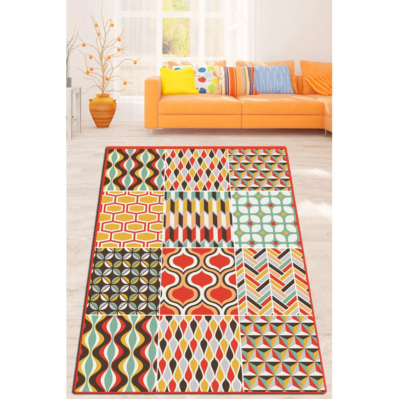 Antibacterial Hall Carpet, 31.5 x 78.7 inches | 100% Polyester, 0.4 in Pile Height, Non-Slip Felt Dot Underside | Machine Washable, Perfect for Home Entryways, Durable & Stylish Design
