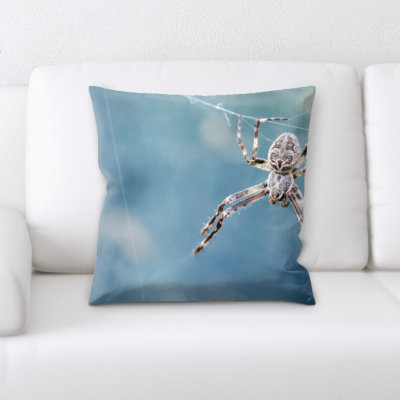 Microsuede Reversible Throw Pillow