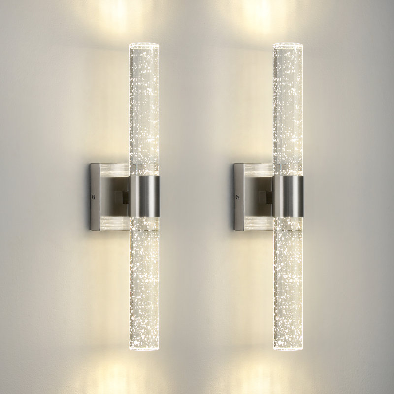 Danthai Dimmable Wall Light, Nickel