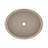 Tolosa NativeStone Concrete Oval Dual-Mount Bathroom Sink-37737139