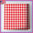 Red White Gingham Pattern Quilted Bedspread All Sizes-128700235