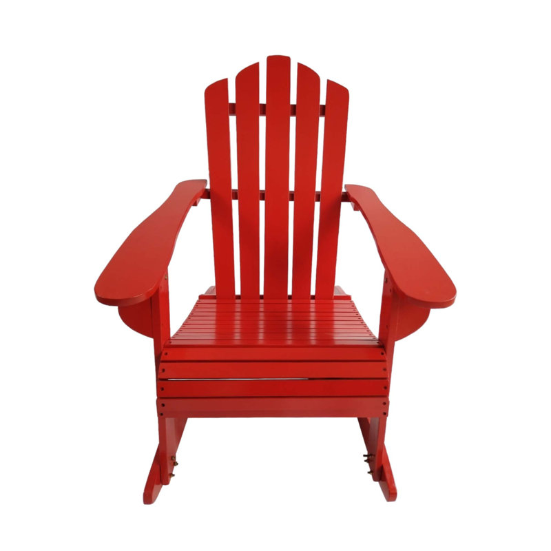 Chaise Adirondack inclinable en bois