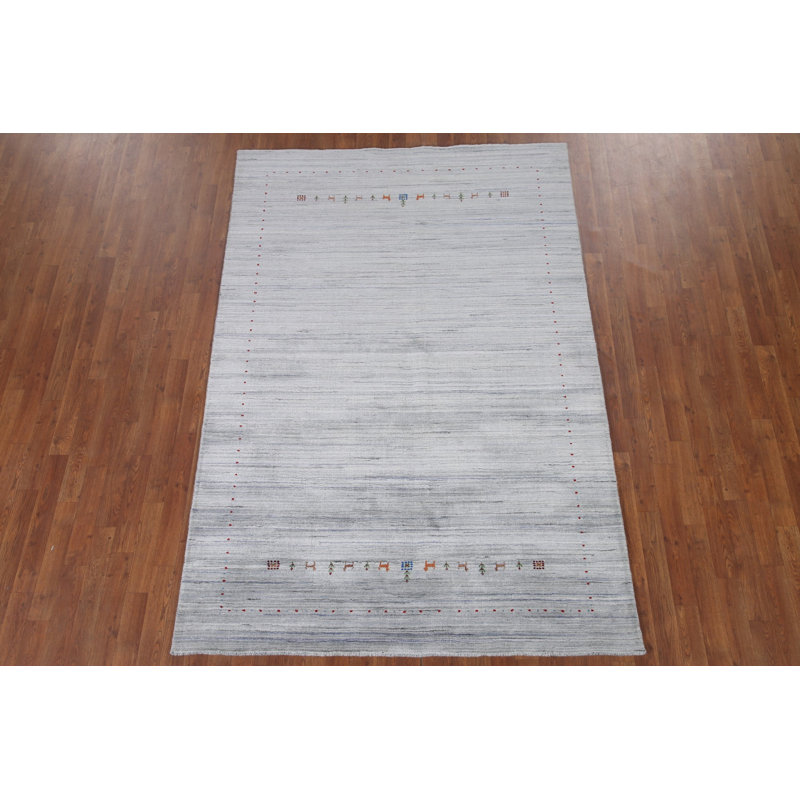 Tapis indien fait à la main Gabbeh 5 x 8