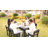 Hikhdpe Patio Dining Table Poly All-weather Rectangular Table-392552607