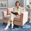 Fauteuil d'appoint simple avec accoudoirs profonds Aldora-1134721157
