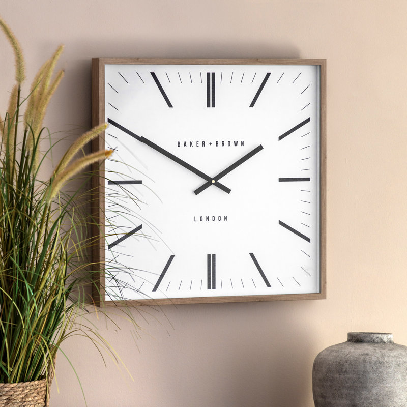 Penhurst Wall Clock 50cm, Natural