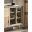 Vitrine antique couleur bois naturel