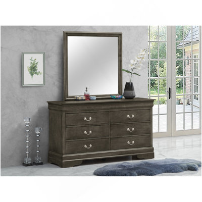 Commode Louisphillipe G02105-D, gris