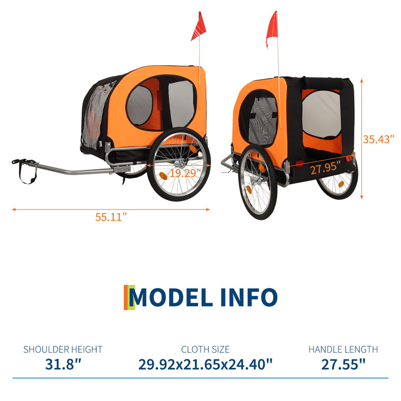 Foldable Pet, Orange
