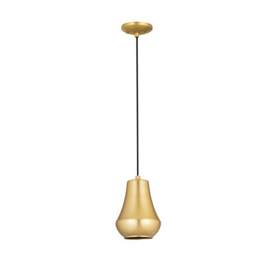 Luminaire suspendu conique à 1 lumière Lamonte