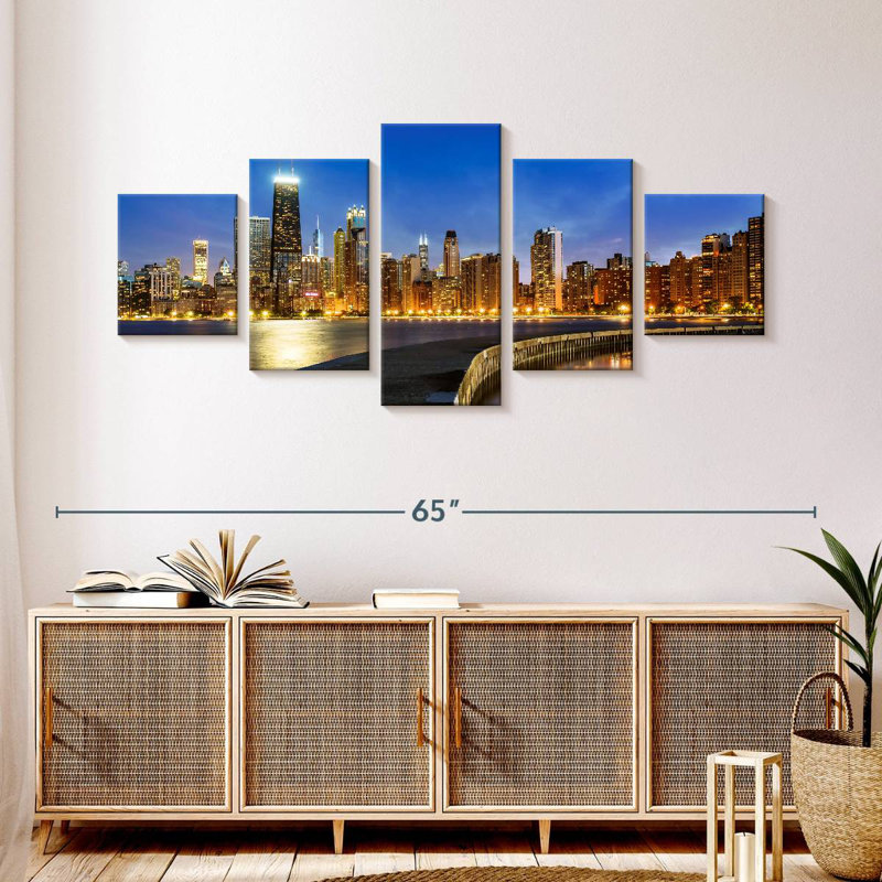 Chicago Lights, H 24 po x l 55 po