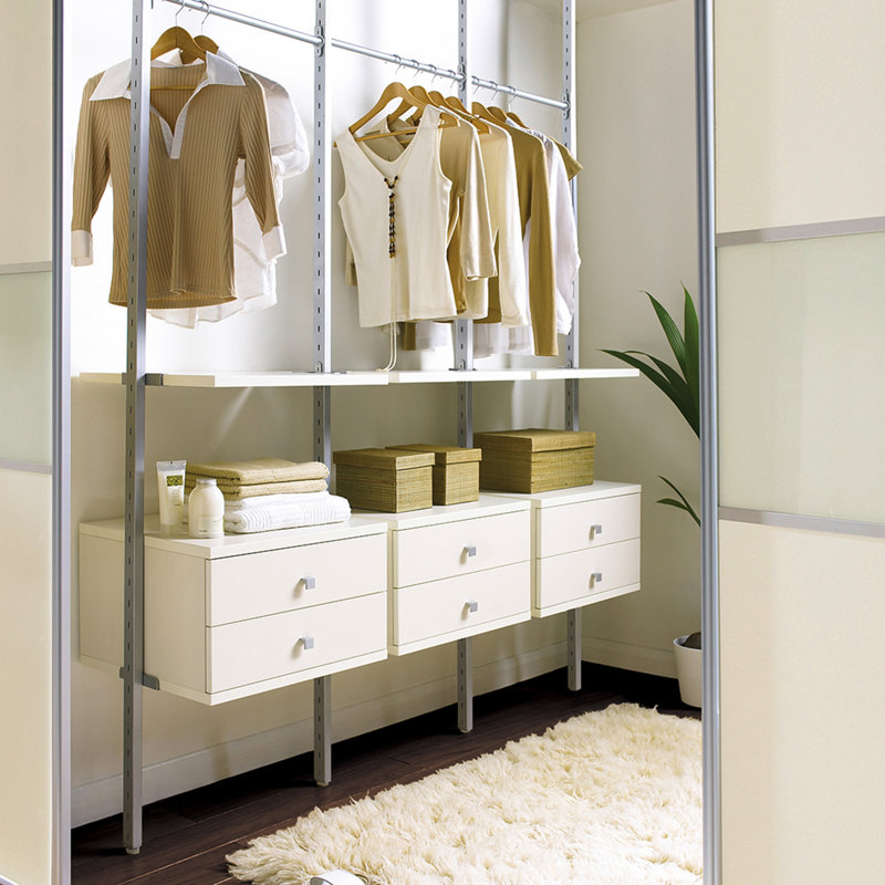 Aura 130cm - 190cm Closet System