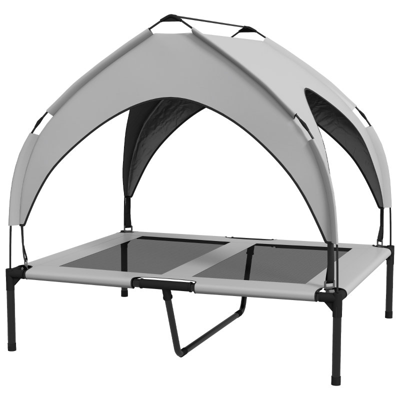 Polyester Pet Bed, Grey